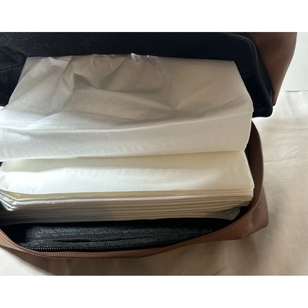 Car Tissue Holder for 120 Standard Tissue,Leather PU Tissues Box Cover for Car